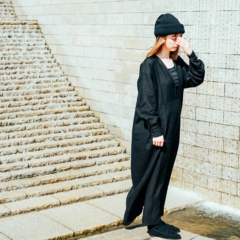 COMESANDGOES BORDER KNIT