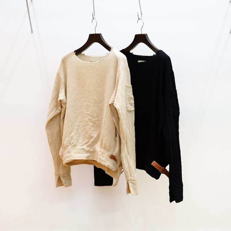 トップス SUNSEA 30th Shrinkage Sweat Shirt SUNSEA (サンシー) 30th Collectionの新作、Shrinkage Sweat