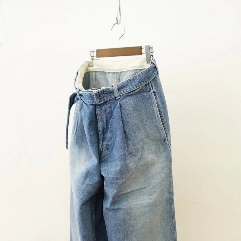 Graphpaper - グラフペーパー25SS Selvage Denim Belted Pants