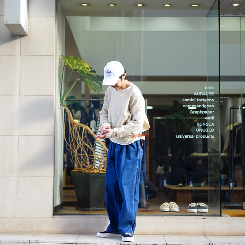 SUNSEA (サンシー) 30th Collectionの新作、Shrinkage Sweat Shirtのご