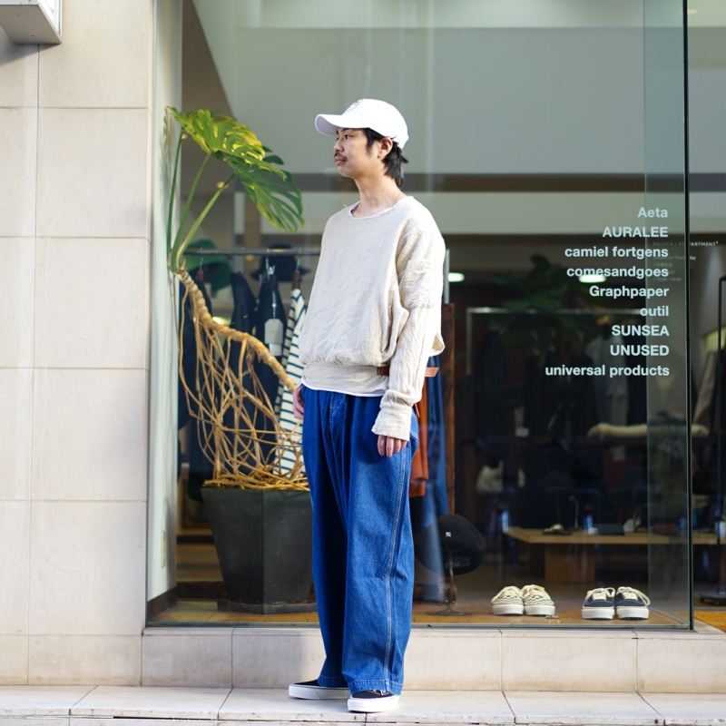 sunsea サンシー cut-off sweatshirt stole sunsea サンシー cut-off sweatshirt stole sunsea Cut-off Sweatshirt