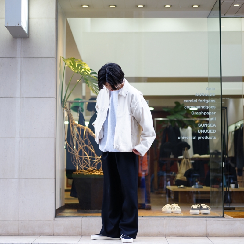 FARAH (ファーラー) 25SS Collection の新作、Short Zip Up Work 