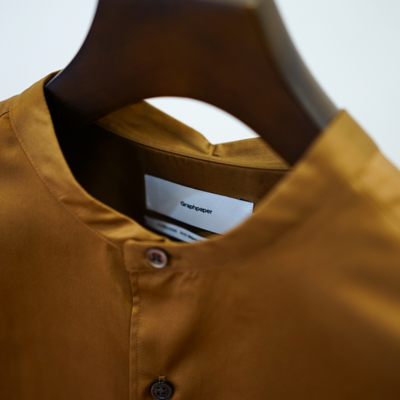 Graphpaper (グラフペーパー) 25SS Collectionの新作、Silicon Poplin