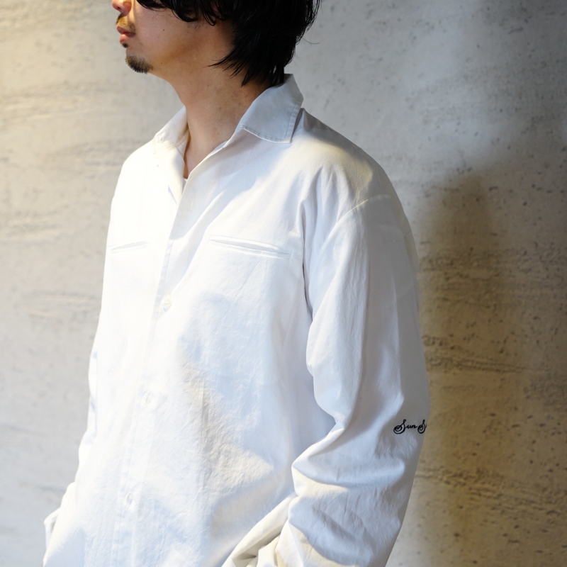 美品　SUNSEA Shrinkage Cotton Shirt 29th SUNSEA (サンシー) 29th Collectionの新作、Shrinkage Cotton Shirtの