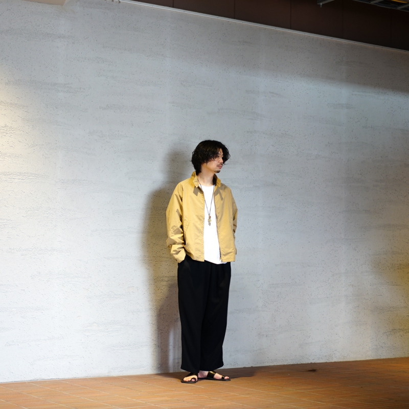 UNUSED (アンユーズド) 25SS Collectionの新作、Nylon drizzler jacket