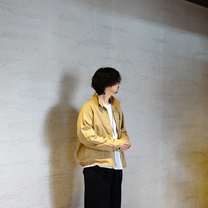UNUSED (アンユーズド) 25SS Collectionの新作、Nylon drizzler jacket