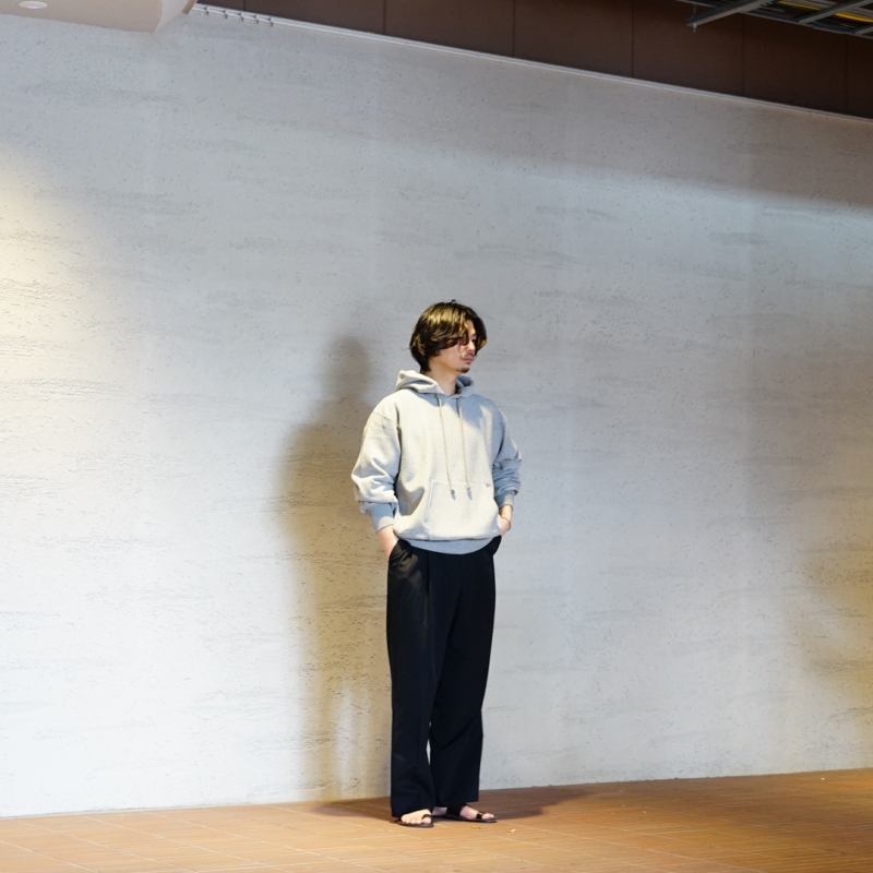 AURALEE (オーラリー) 25SS Collectionの新作、Smooth Soft BD Sweat P