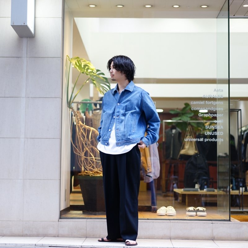 新品AURALEE 25SS SELVEDGE FADED LIGHTDENIM