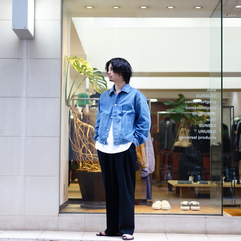 AURALEE (オーラリー)25SS Collectionの新作、Selvedge Faded Light