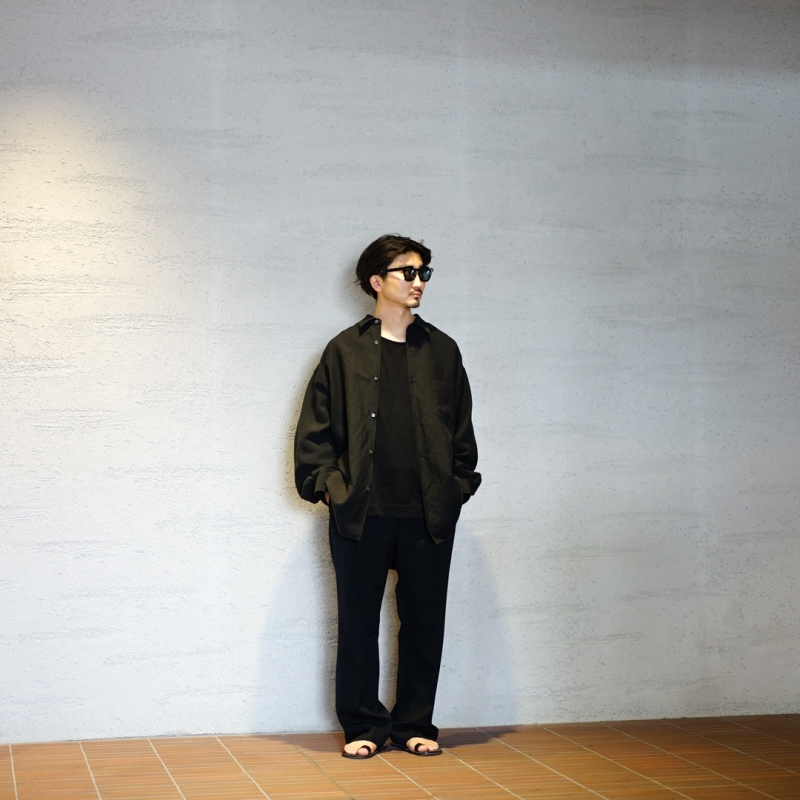 トップス 25ss Linen Cupro Oversized Regular Shirt 25ss Linen Cupro Oversized Regular Shirt - メルカリ