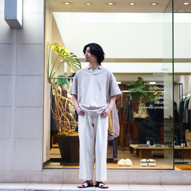 Graphpaper(グラフペーパー) 25SS Collectionの新作、Cotton