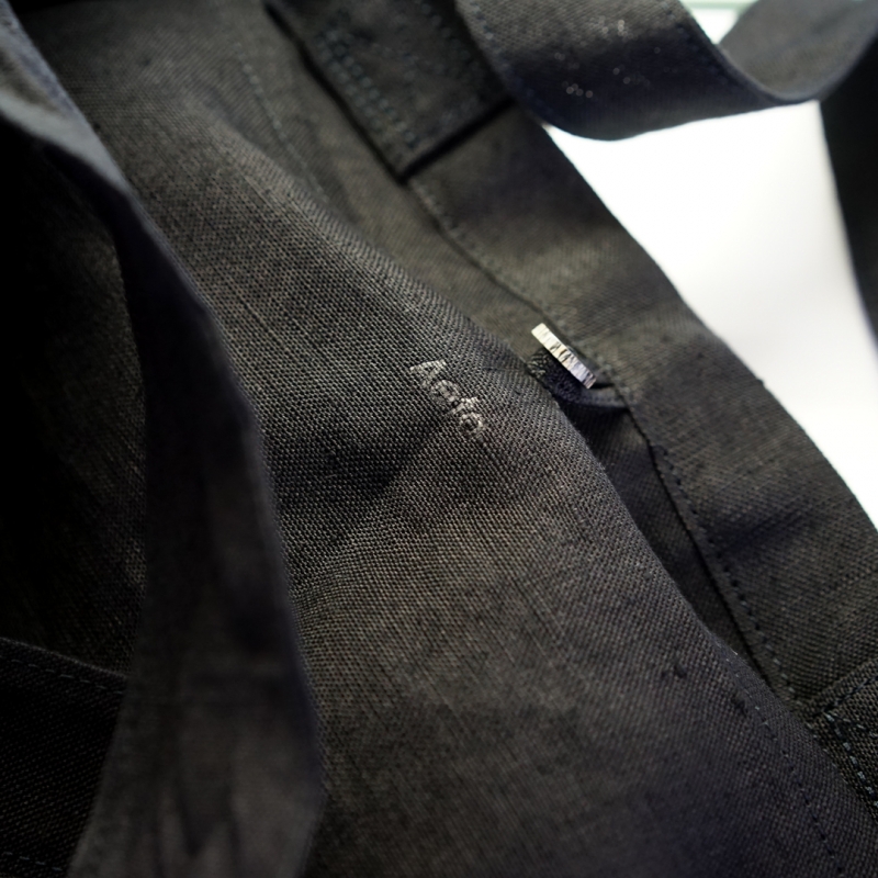Aeta(アエタ) 25SS Collectionの新作、Shoulder Tote:L(HM02)/Blackの