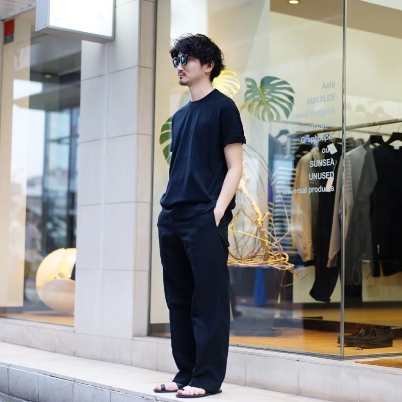 AURALEE (オーラリー) 25SS Collectionの新作、Seamless Crew Neck Tee