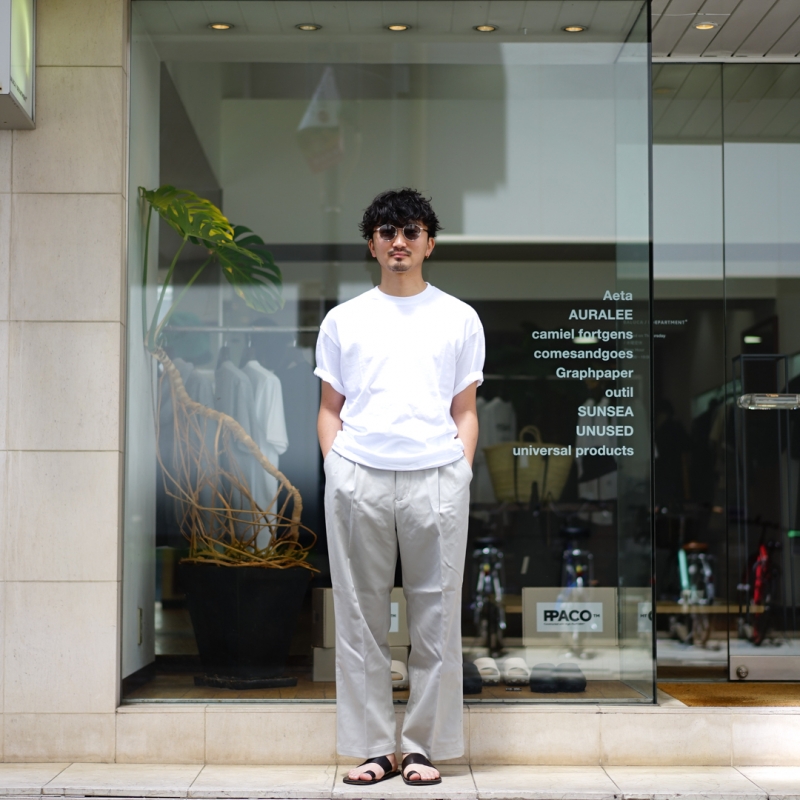 FARAH(ファーラー) 25SS Collectionの新作、Out Tuck Wide Tapered