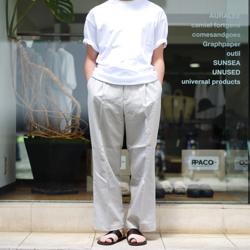 FARAH(ファーラー) 25SS Collectionの新作、Out Tuck Wide Tapered