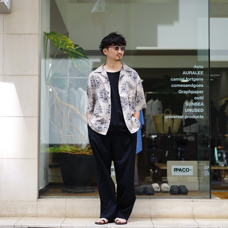 【UNUSED/アンユーズド】US1700 shirt UNUSED(アンユーズド) 25SS Collectionの新作、Short Sleeve Shirt