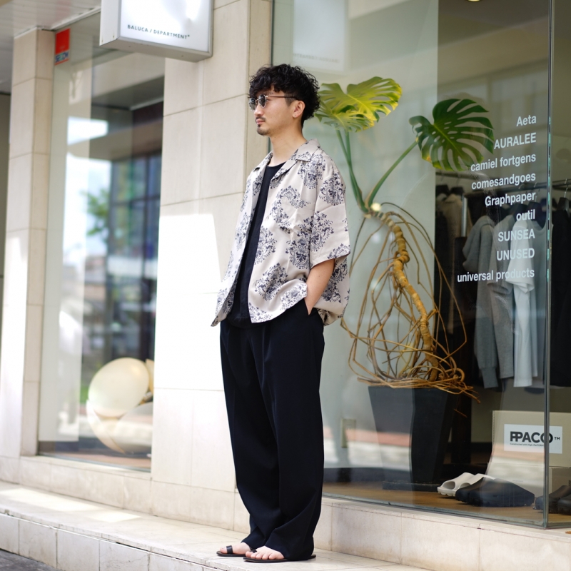 UNUSED(アンユーズド) 25SS Collectionの新作、Short Sleeve