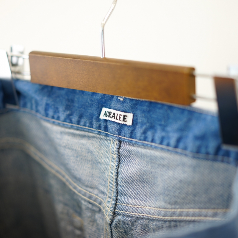 AURALEE (オーラリー) 25SS Collectionの新作、Selvedge Faded