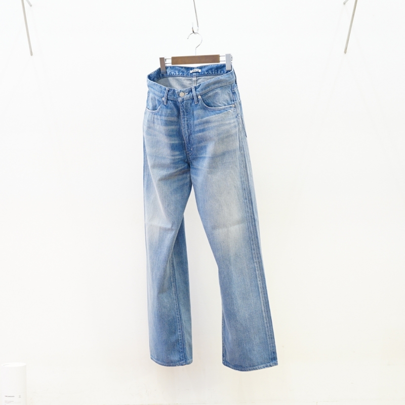 25SS AURALEE SELVEDGE FADED LIGHT DENIM BLOUSON / A25SB01DE