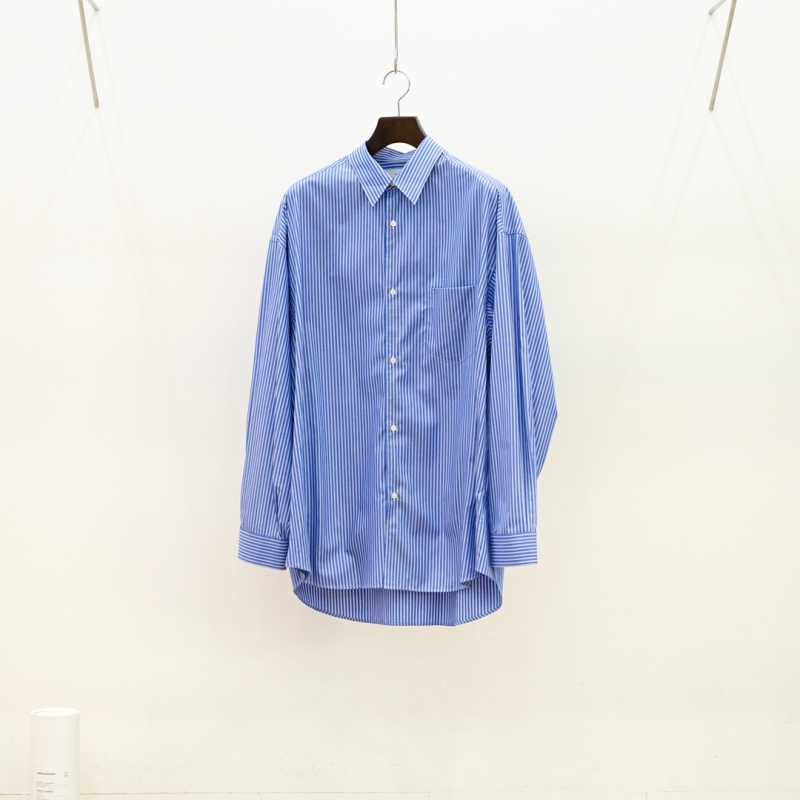 Graphpaper グラフペーパー SIDOGRAS GM252-50010 Graphpaper - グラフペーパー SIDOGRAS S/S Oversized Regular Collar