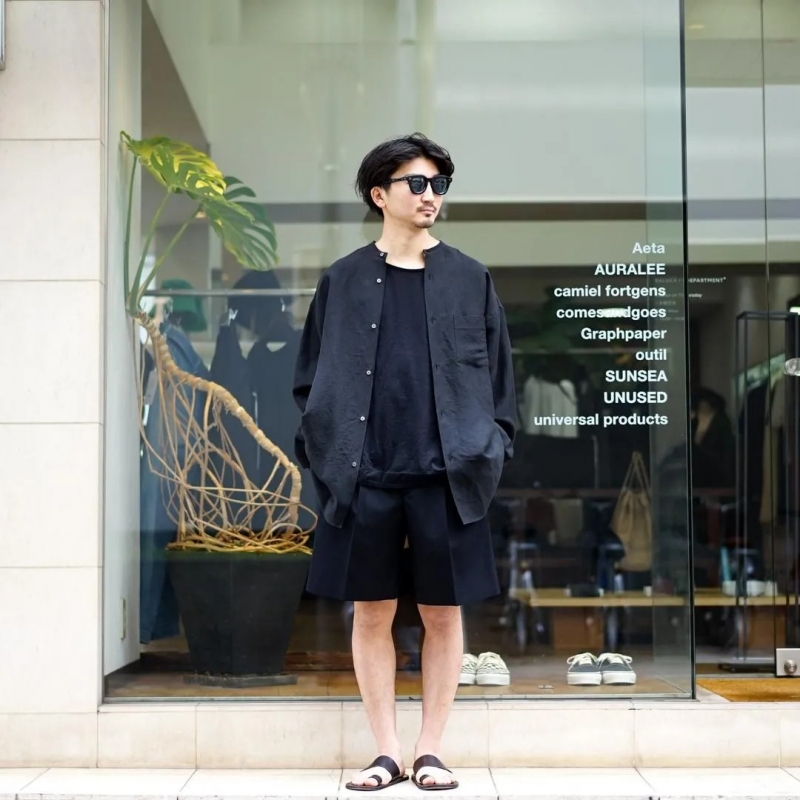 AURALEE (オーラリー)Light Wool Max Gabardine Shorts(A25SP04MG)/Top