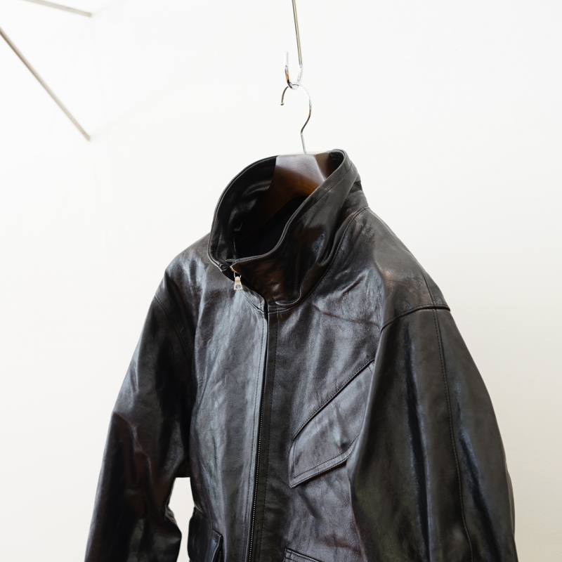 ジャケット・アウター AURALEE 25AW LAMB LEATHER ZIP BLOUSON 5 25AW】AURALEE LAMB LEATHER ZIP BLOUSON – Chum!