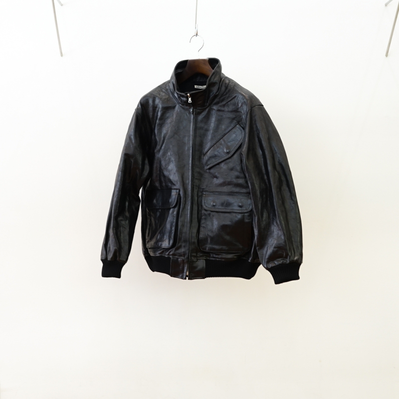 ジャケット・アウター AURALEE 25AW LAMB LEATHER ZIP BLOUSON AURALEE 25AW LAMB LEATHER ZIP BLOUSON 4 - メルカリ