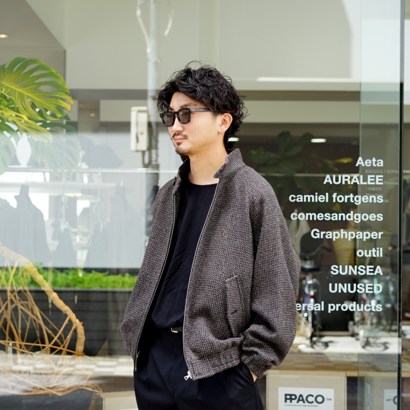 AURALEE(オーラリー) 25AW Collectionの新作、ALPACA WOOL SILK TWEED