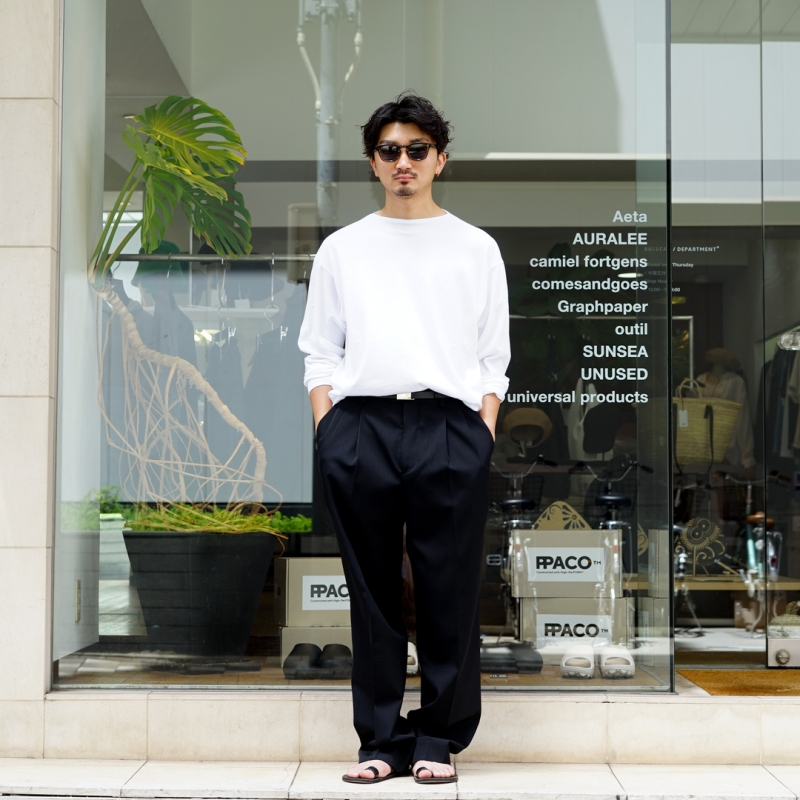 AURALEE (オーラリー)25AW Collectionの新作、Luster Plaiting Boat