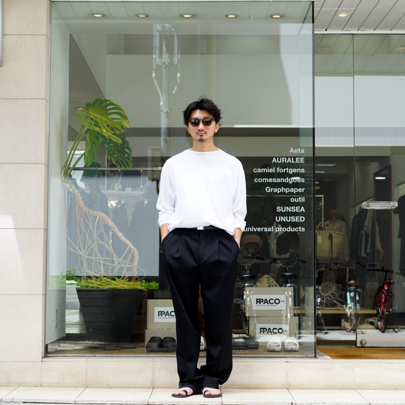 AURALEE (オーラリー)25AW Collectionの新作、Luster Plaiting Boat
