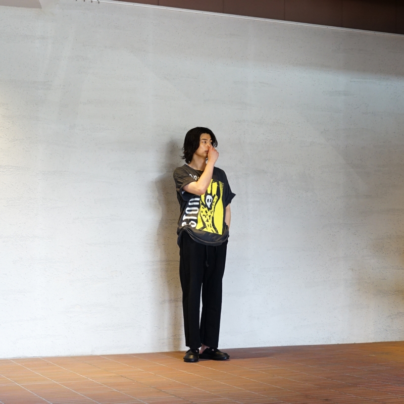 sunsea bk sleeve long tee navy サンシー SUNSEA(サンシー) 17SSLINEN PULL OVER LONG Teeブラウス17S24
