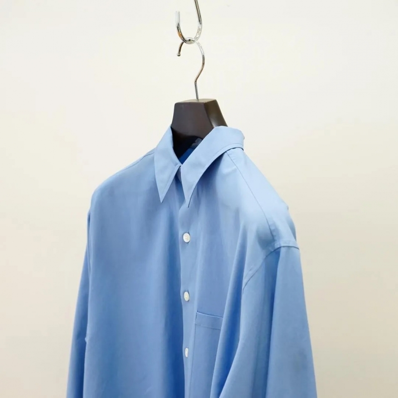 タグ付き　25aw オーラリーWASHED FINX TWILL SHIRT AURALEE (オーラリー) 25AW Collectionの新作、Washed Finx Twill Big