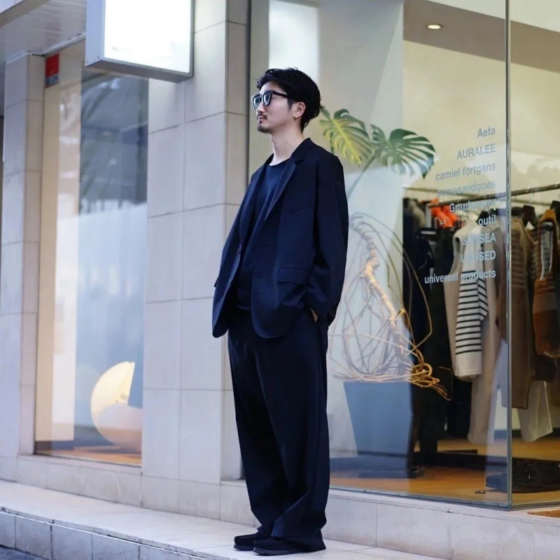 Graphpaper(グラフペーパー) Compact Ponte Jacket (GM251-20176B