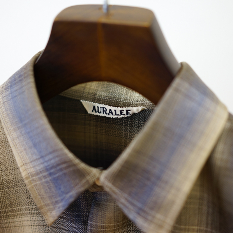 AURALEE (オーラリー) 25AW Collectionの新作、Super Light Wool Check