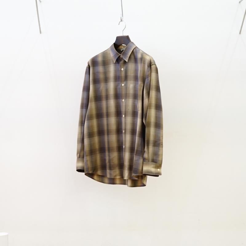 AURALEE (オーラリー) 25AW Collectionの新作、Super Light Wool Check