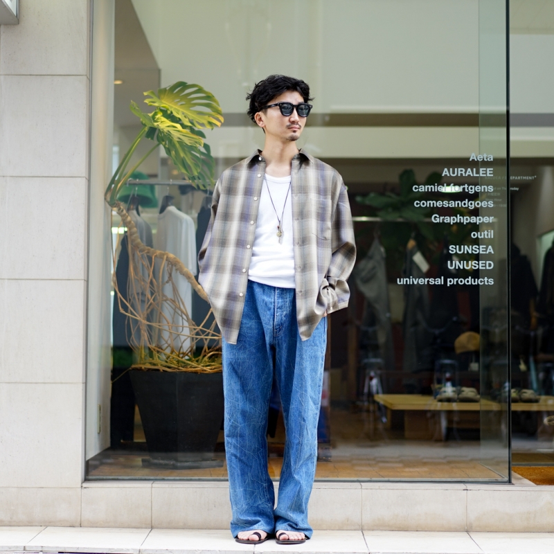 AURALEE (オーラリー) 25AW Collectionの新作、Super Light Wool Check