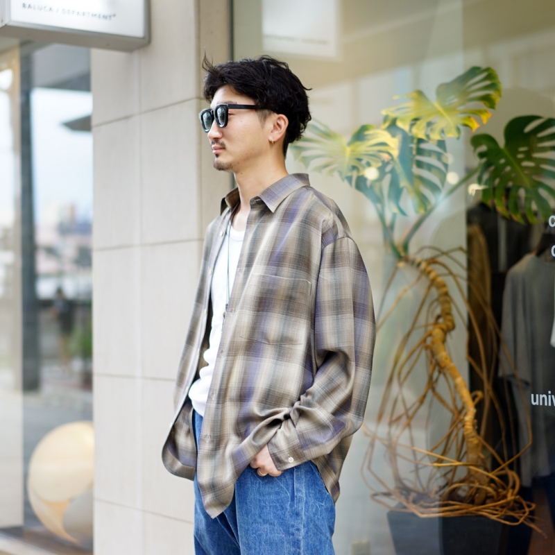 AURALEE (オーラリー) 25AW Collectionの新作、Super Light Wool Check