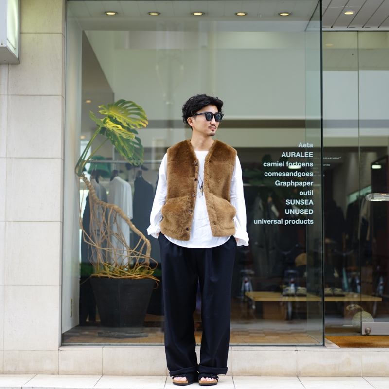 AURALEE (オーラリー) 25AW Collectionの新作、Straight Merino Mouton