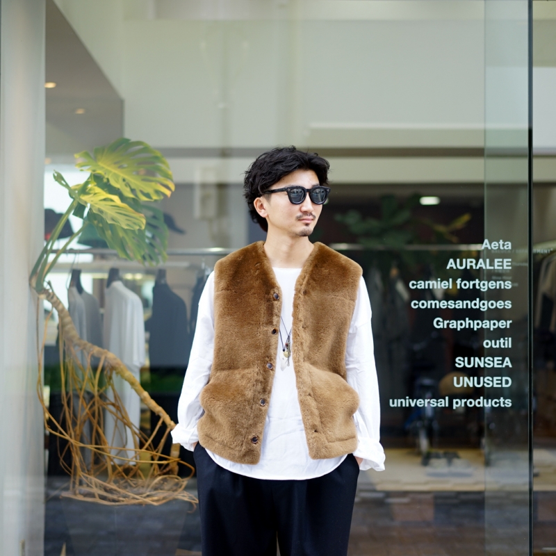 AURALEE (オーラリー) 25AW Collectionの新作、Straight Merino Mouton