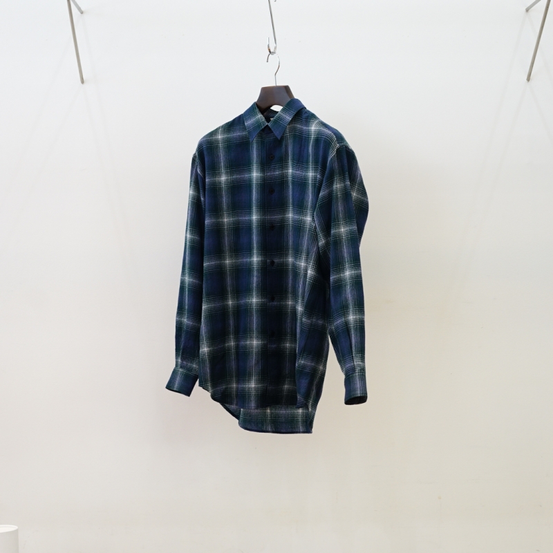 AURALEE (オーラリー) 25AW Collectionの新作、Airy Wool Check Shirt