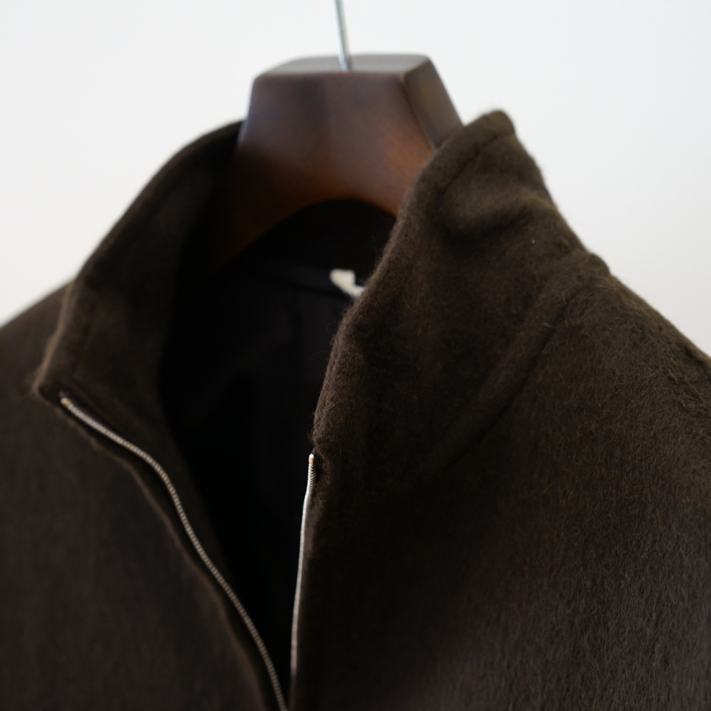 AURALEE(オーラリー) 25AW Collectionの新作、Baby Camel Flannel Zip