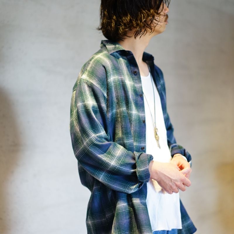 AURALEE (オーラリー) 25AW Collectionの新作、Airy Wool Check Shirt