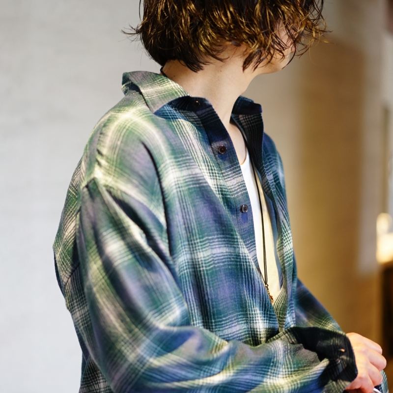AURALEE (オーラリー) 25AW Collectionの新作、Airy Wool Check Shirt
