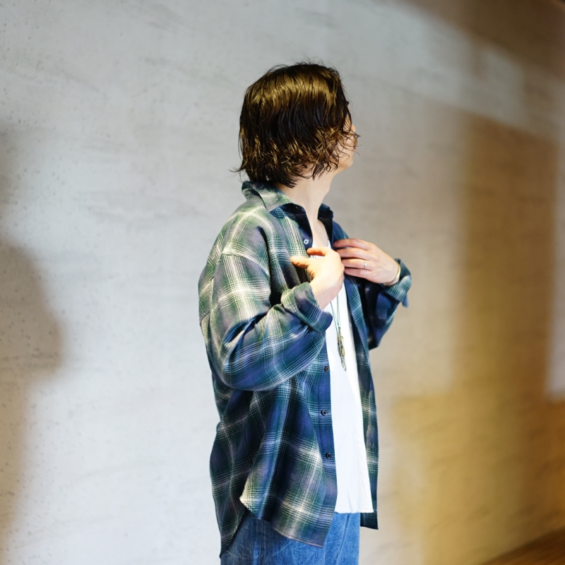 AURALEE (オーラリー) 25AW Collectionの新作、Airy Wool Check Shirt