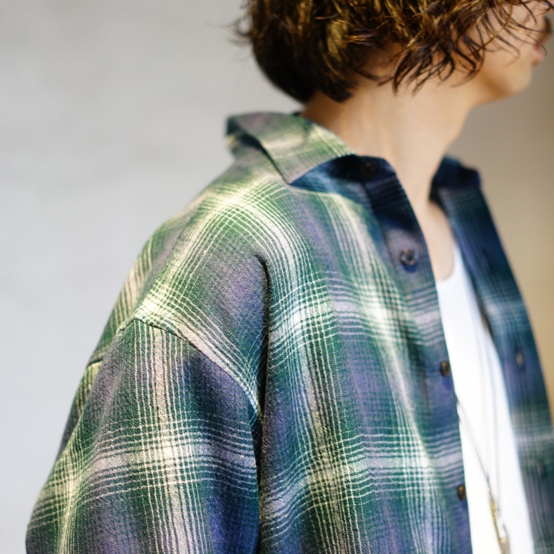 AURALEE (オーラリー) 25AW Collectionの新作、Airy Wool Check Shirt