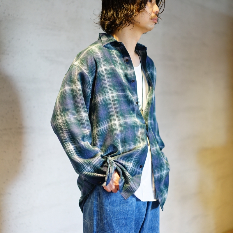 AURALEE (オーラリー) 25AW Collectionの新作、Airy Wool Check Shirt
