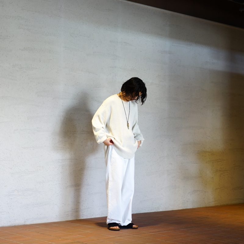 パンツ unused 14oz denim buggy pants 25aw BEAMS（ビームス）UNUSED / 14oz Denim Buggy Pants（パンツ デニム