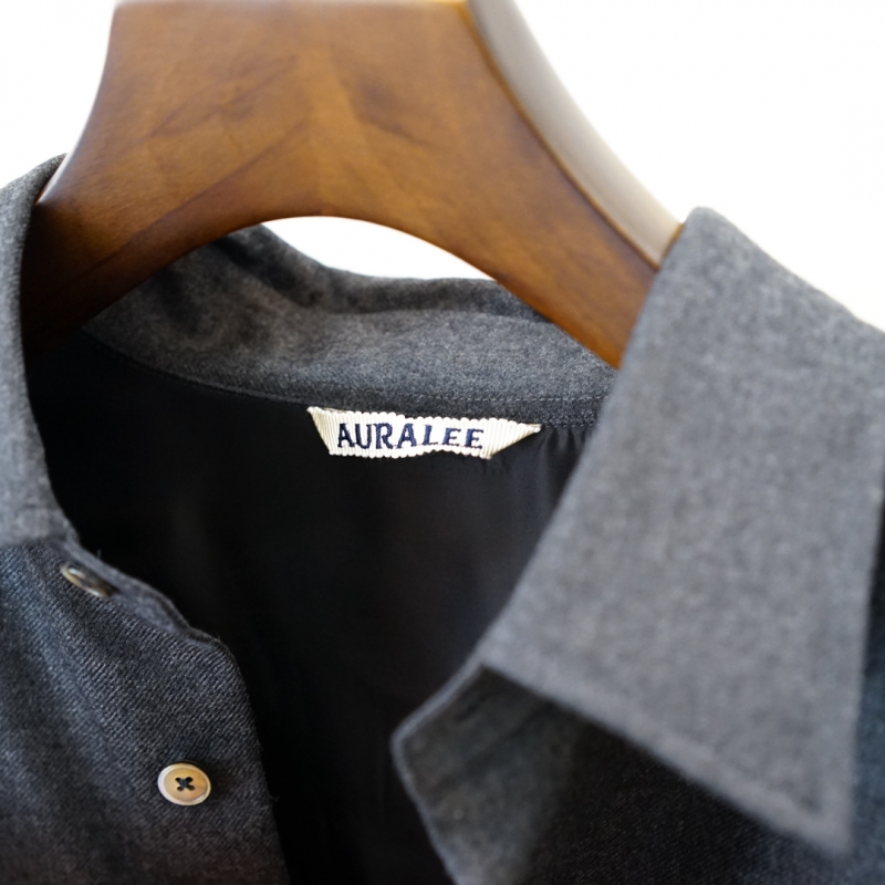 AURALEE (オーラリー) 25AW Collectionの新作、Super Light Wool Shirt