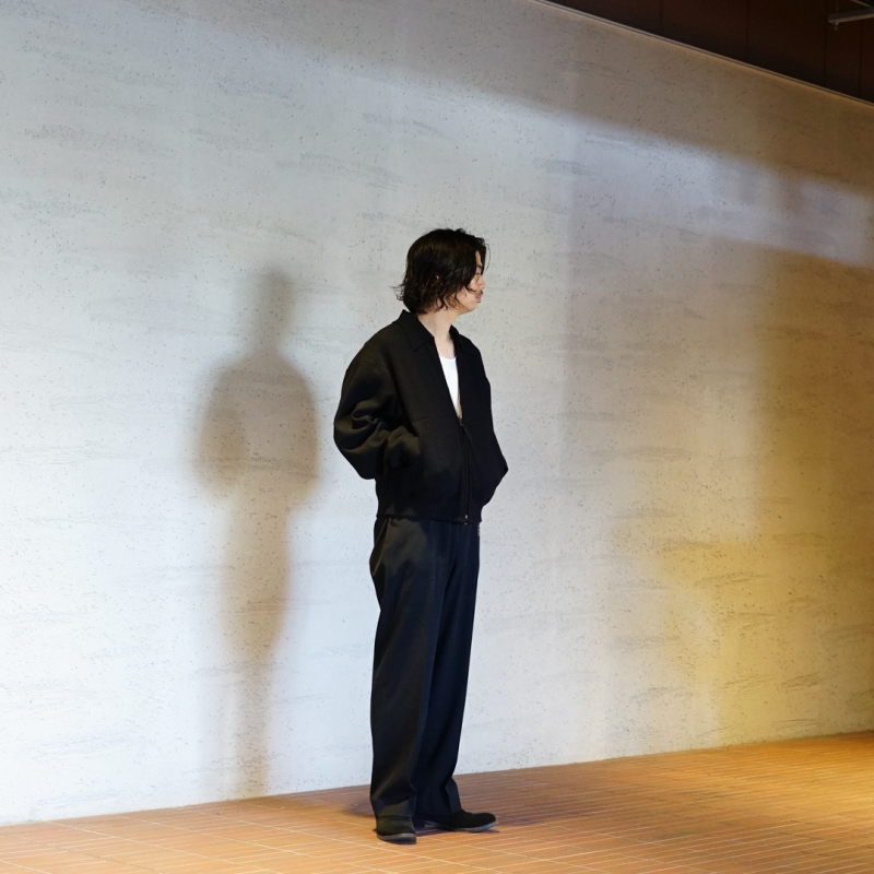 SUNSEA (サンシー) 31th Collectionの新作、Half Zip Blousonのご紹介