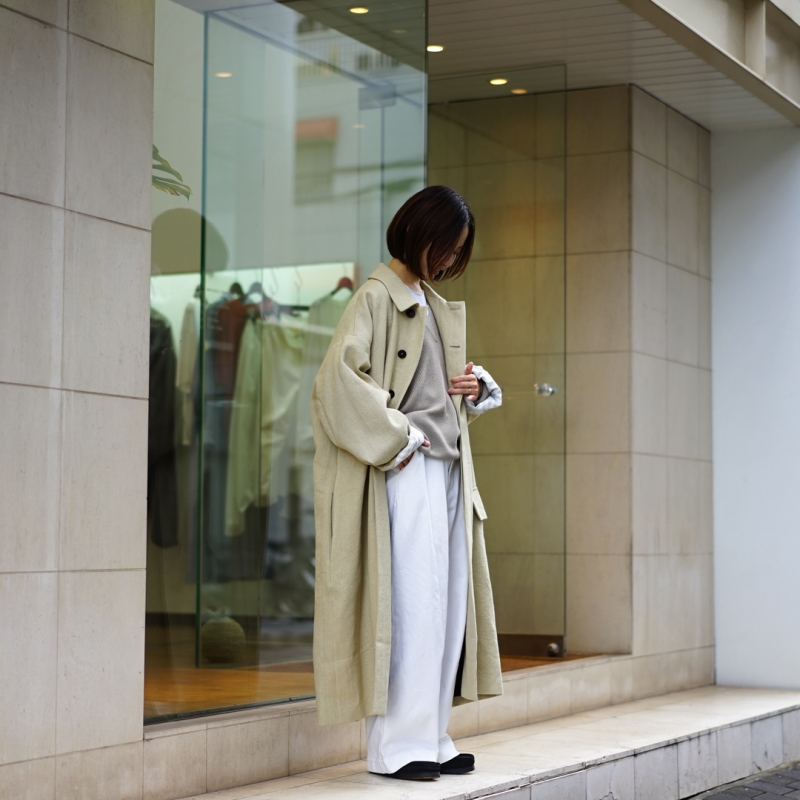 定9.9万 新品 25AW BESTIAIRE ベスティエ コート BESTIAIRE(ベスティエ) 25AW Collectionの新作、Pocket Coat/Beigeのご